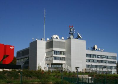 Centre de télévision à Kirchberg – Luxembourg